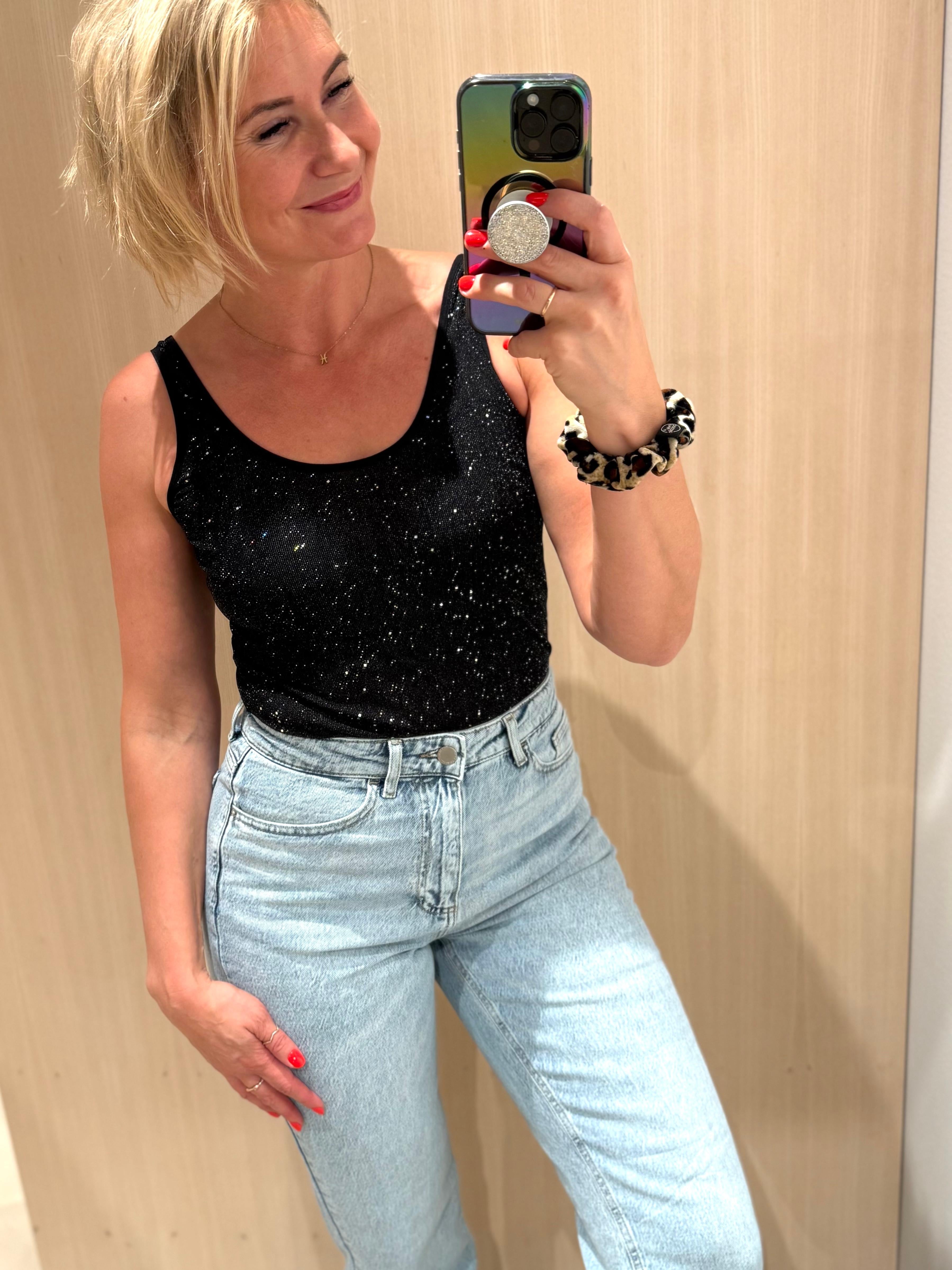 PCREGINA Bodystocking - Black